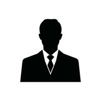 Hotel Manager Icon on White Background - Simple Vector Illustration