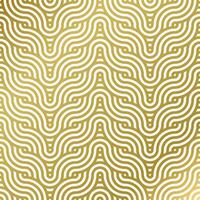 pattern seamless luxury white and gold wave circle line abstract. Geometric line panorama vector design for Christmas background