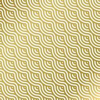 pattern seamless luxury white and gold wave circle line abstract. Geometric line panorama vector design for Christmas background