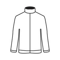 jacket icon vector