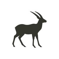 Thomson's gazelle Icon on White Background - Simple Vector Illustration