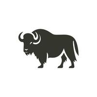 Musk ox Icon on White Background - Simple Vector Illustration