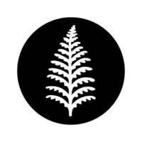 Asparagus Fern Icon - Simple Vector Illustration