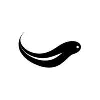 Ribbon eel Icon on White Background - Simple Vector Illustration