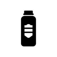 Sports Drink Icon on White Background - Simple Vector Illustration