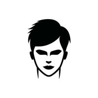 Hairdresser Icon on White Background - Simple Vector Illustration