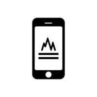 Health app icon on white background vector