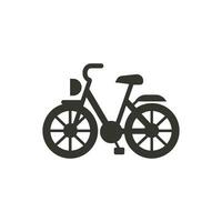 Cycle Icon on White Background - Simple Vector Illustration