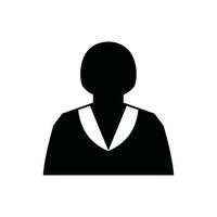 Judge Icon on White Background - Simple Vector Illustration