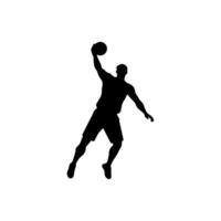 Handball Icon on White Background - Simple Vector Illustration