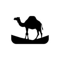 The Camel icon isolated on white background vector