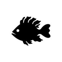 Stonefish Icon on White Background - Simple Vector Illustration