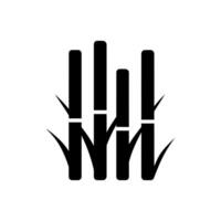 Sugarcane icon isolated on white background vector