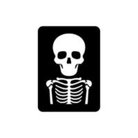 Medical imaging icon on white background vector