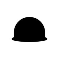 Fan Cap Icon on White Background - Simple Vector Illustration