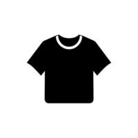 ventilador jersey icono en blanco antecedentes - sencillo vector ilustración