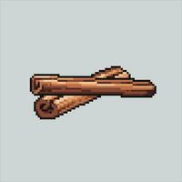 Pixel art illustration Cinnamon. Pixelated Cinnamon. Cinnamon herb pixelated for the pixel art game and icon for website and video game. old school retro. vector