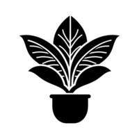 Calatheas plant Icon - Simple Vector Illustration
