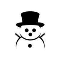 Snowman icon - Simple Vector Illustration