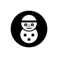 Snowman icon - Simple Vector Illustration