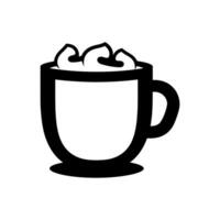 Hot cocoa icon - Simple Vector Illustration