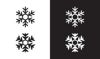 el copo de nieve icono es adecuado para invierno temas vector