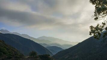 Dawn in the San Gabriel mountains photo