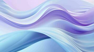 AI generated Lavender Blue Color liquid and fluid background photo