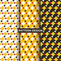 Abstract organic pattern design background Pattern design vector