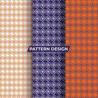 Abstract organic pattern design background Pattern design vector