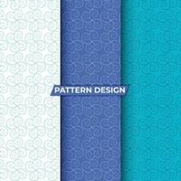 Abstract organic pattern design background Pattern design vector