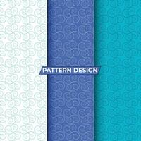 Abstract organic pattern design background Pattern design vector