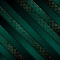 Dark green and golden abstract tech geometric background vector