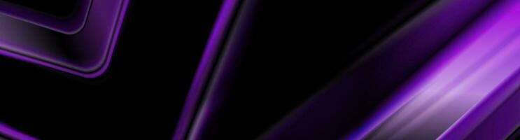 Violeta lustroso suave rayas resumen geométrico antecedentes vector