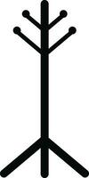 coat stand icon in flat. isolated on transparent background hanger in lobby or hallway. Item of furniture to hung coat. Interior of room in house or cloakroom in cafe. vector for apps and website