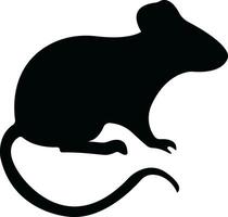 mouse animal icon in trendy flat style. isolated on transparent background. rat, mice sign symbols design use vector for apps and website