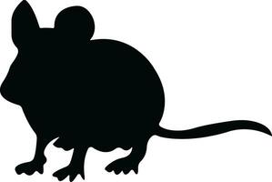 ratón animal icono en de moda plano estilo. aislado en transparente antecedentes. rata, ratones firmar símbolos diseño utilizar vector para aplicaciones y sitio web