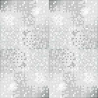 Vector chaotic squares mosaic halftone pattern background