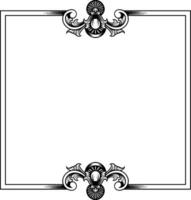 Classic ornament frame. vector illustration