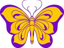 Beautiful butterfly. vector illustration