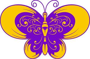 Beautiful butterfly. vector illustration