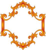 Classic ornament frame. vector illustration