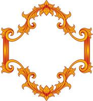 Classic ornament frame. vector illustration