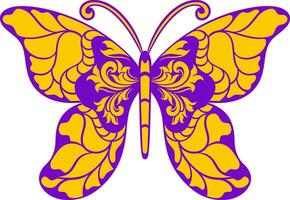 Beautiful butterfly. vector illustration