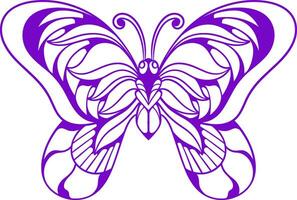 Beautiful butterfly. vector illustration