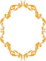 Classic ornament frame. vector illustration