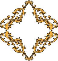 Classic ornament frame. vector illustration