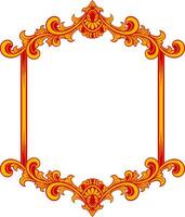 Classic ornament frame. vector illustration