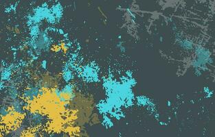 resumen grunge textura chapoteo pintar pared antecedentes vector