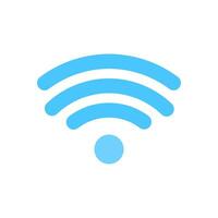 Wifi icono plano estilo vector